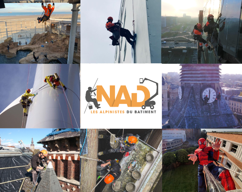 Nord Accès Difficiles - NAD - Les Alpinistes du Bâtiment